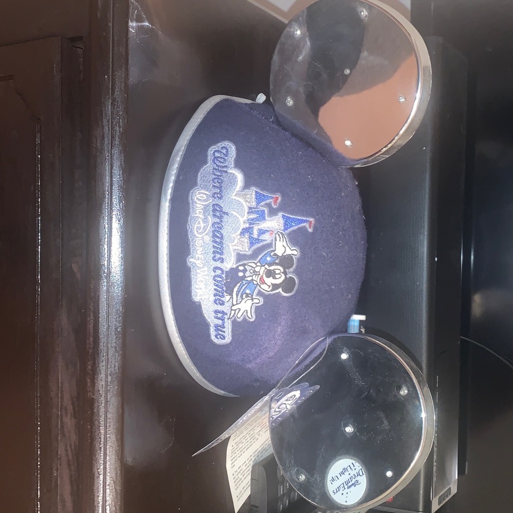 Disney Blue Mickey Mouse Ears Cap